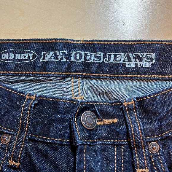 Old Navy Famous Jeans Slim Size 31 x 30 - Picture 6 of 7